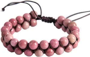 YGLINE Beads Bracelet Healing Crystal Bracelet Meditation Relax Anxiety Bangle for Womens Mens