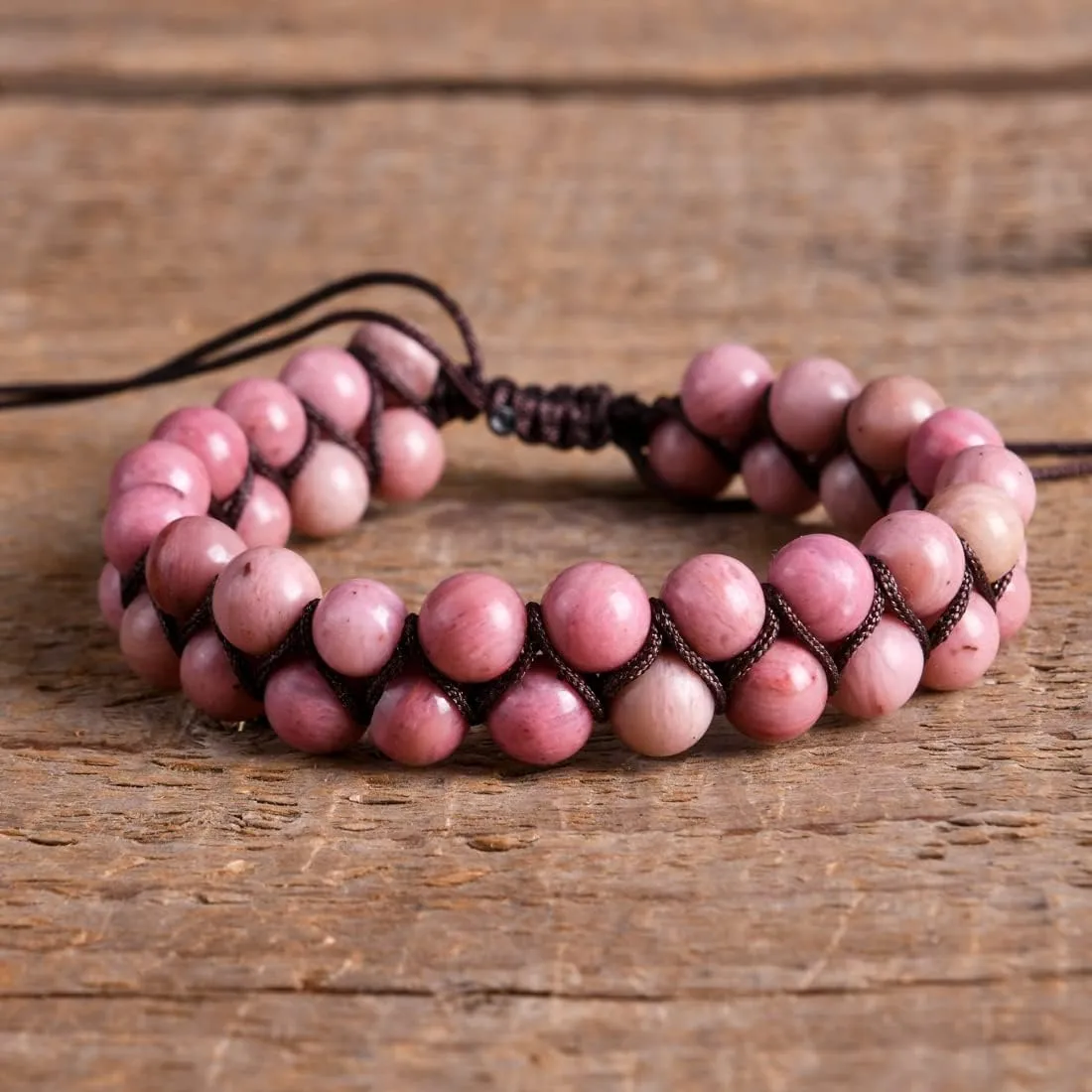 YGLINE Beads Bracelet Healing Crystal Bracelet Meditation Relax Anxiety Bangle for Womens Mens